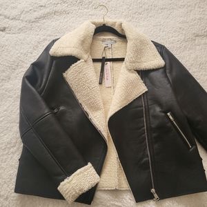 Faux Leather Jacket
